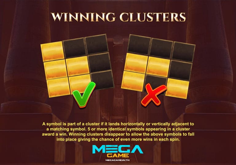 Paylines Egypt Clusterbuster