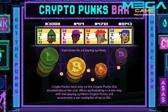 ฟีเจอร์ Crypto Punks Bar