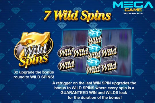 ฟีเจอร์ 7 Wild Spins