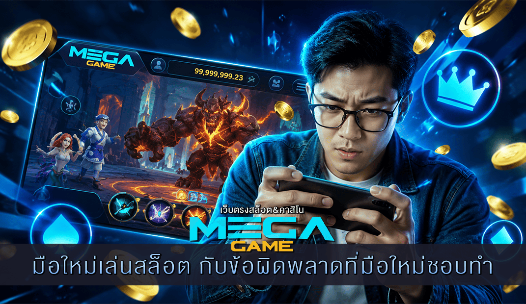 มือใหม่เล่นสล็อต กับข้อผิดพลาดที่มือใหม่ชอบทำ