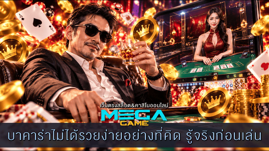 บาคาร่าไม่ได้รวยง่ายอย่างที่คิด รู้จริงก่อนเล่น
