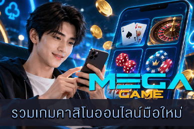 รวมเกมคาสิโนออนไลน์มือใหม่ เล่นง่ายไม่กลัวพลาด