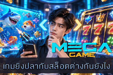 เกมยิงปลากับสล็อตต่างกันยังไง รู้ก่อนเลือกเล่น