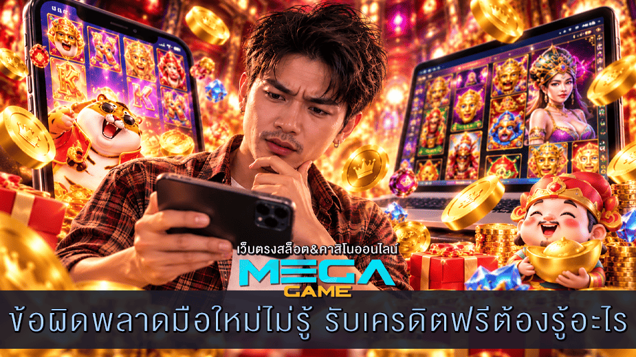 ข้อผิดพลาดมือใหม่ไม่รู้ รับเครดิตฟรีต้องรู้อะไร